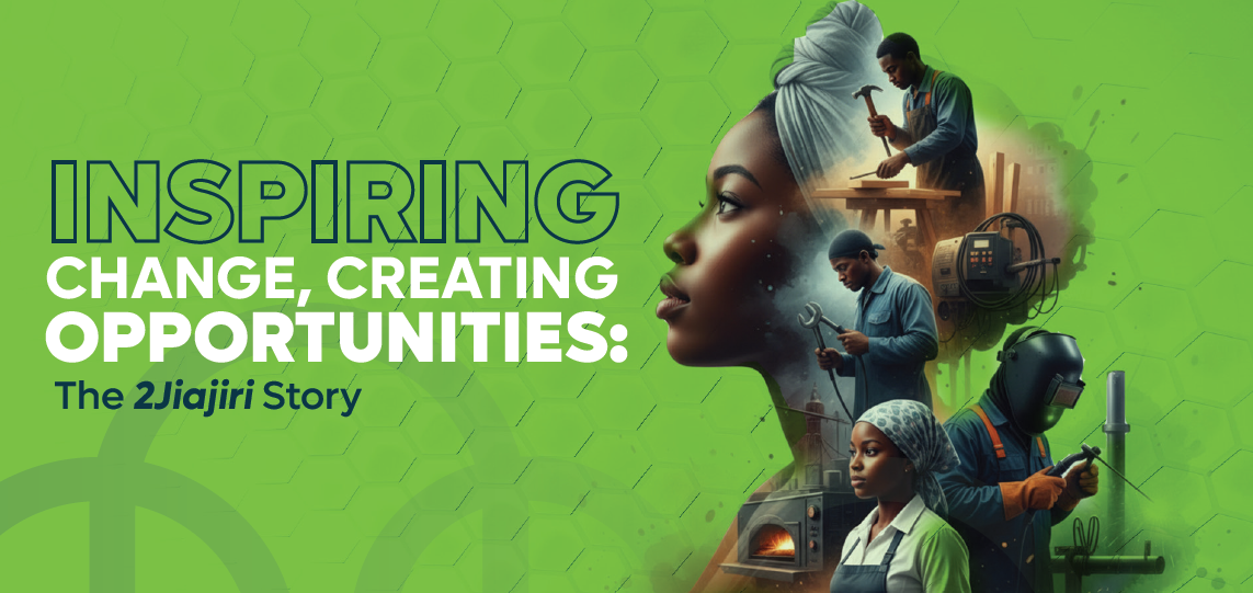 Inspiring Change Creating Opportunites- The 2Jiajiri Story cover